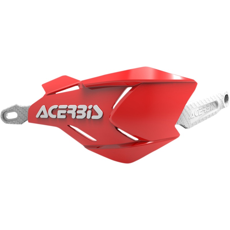 Acerbis Handguards - X-Factory - Red/White 2634661005