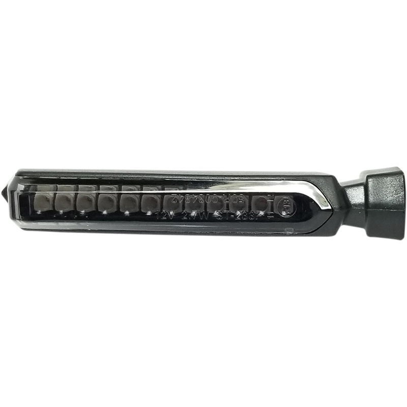 K&S Technologies Sequential LED Marker Lights - Universal - Smoke Lens 26-8800SM